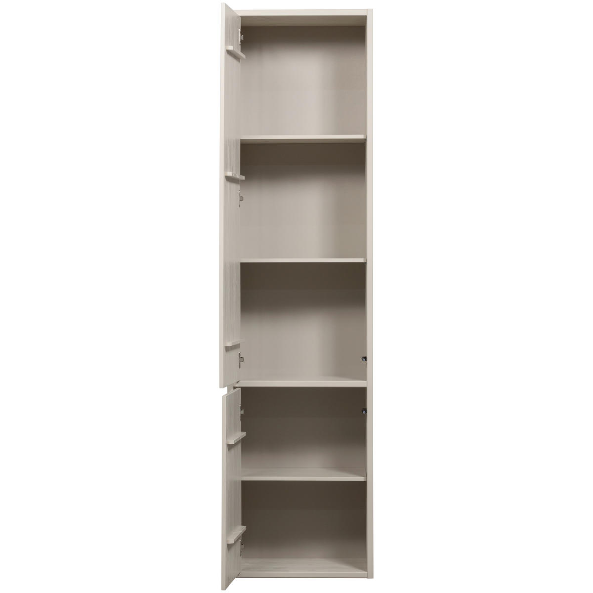MEHRZWECKSCHRANK 55/215/40 cm  in Grau  - Grau, Design, Holz (55/215/40cm) - Livetastic
