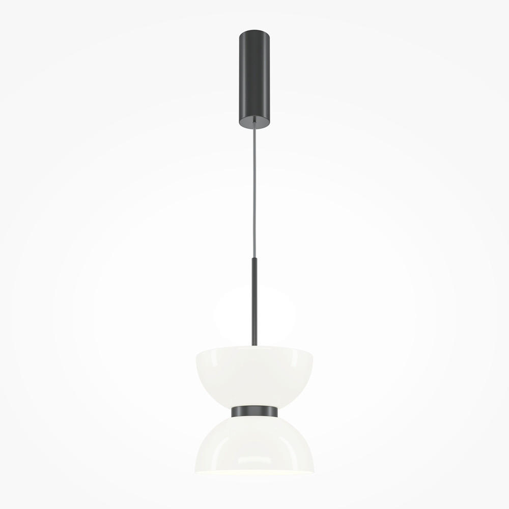 PENDELLEUCHTE 22/67,8 cm  - Schwarz, MODERN, Glas/Metall (22/67,8cm) - MAYTONI