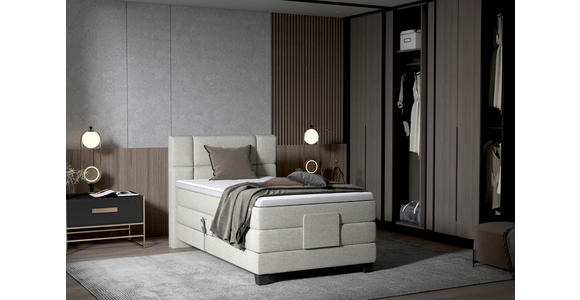 BOXSPRINGBETT 100/200 cm in - Schwarz, KONVENTIONELL, Holz/Kunststoff (100/200cm) - Esposa