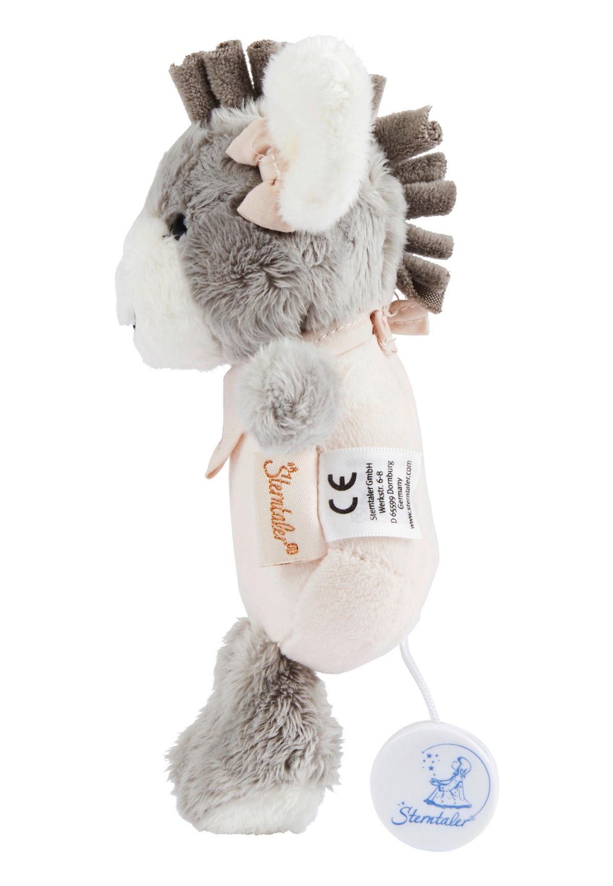 SPIELUHR EMMI GIRL  - Hellrosa, Basics, Textil (19/15/8cm) - Sterntaler
