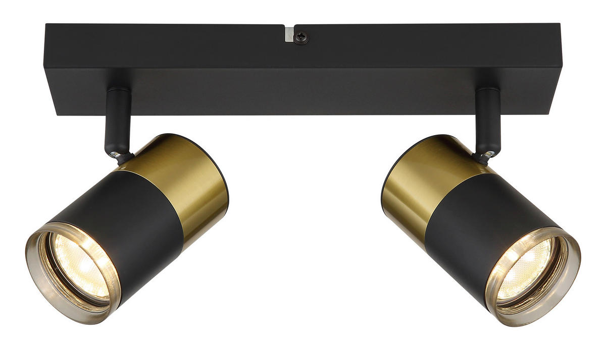 STRAHLER - Dunkelgrau/Schwarz, Design, Kunststoff/Metall (26/6/12cm) - Globo