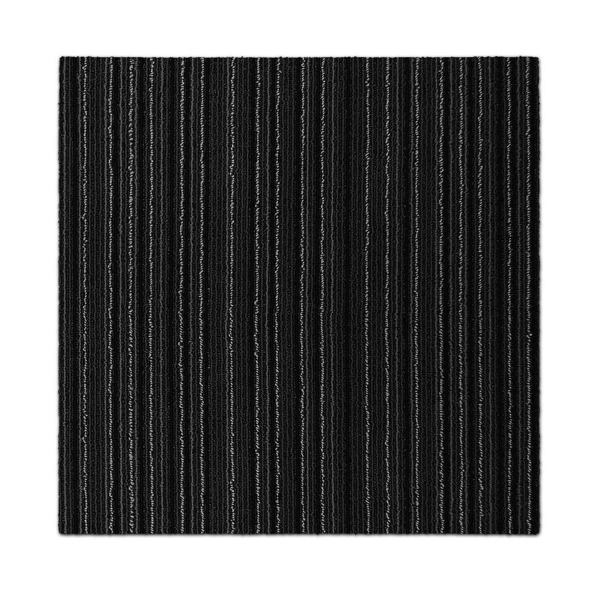 TEPPICHFLIESE - Schwarz, Basics, Textil (50/50cm) - Esposa