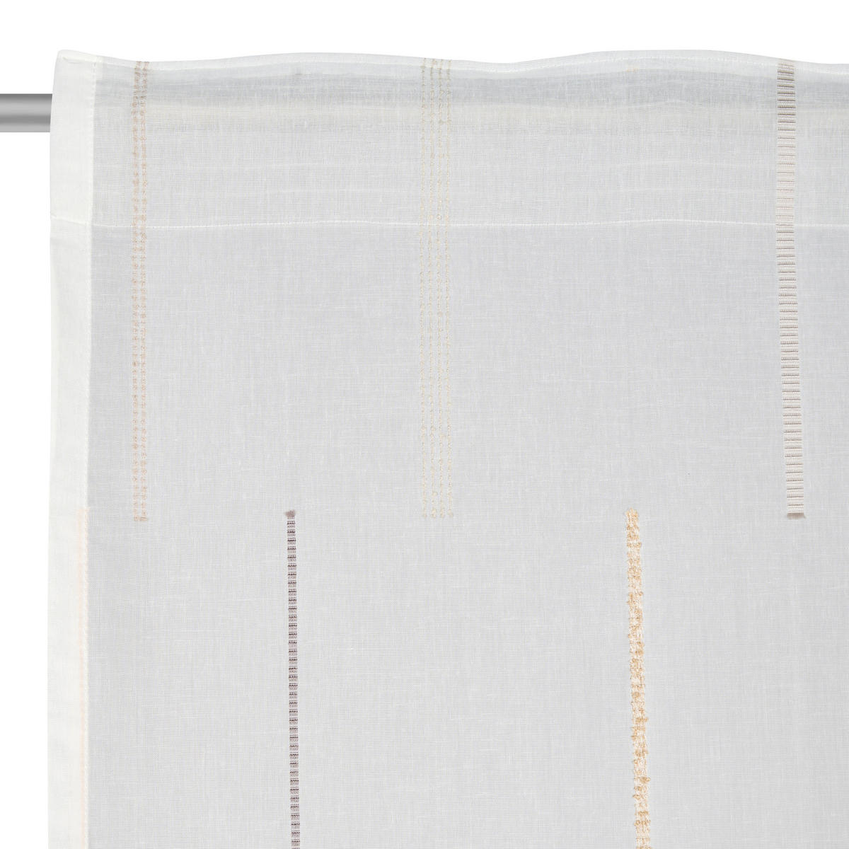 FERTIGVORHANG halbtransparent  - Beige/Creme, KONVENTIONELL, Textil (140/245cm) - Esposa
