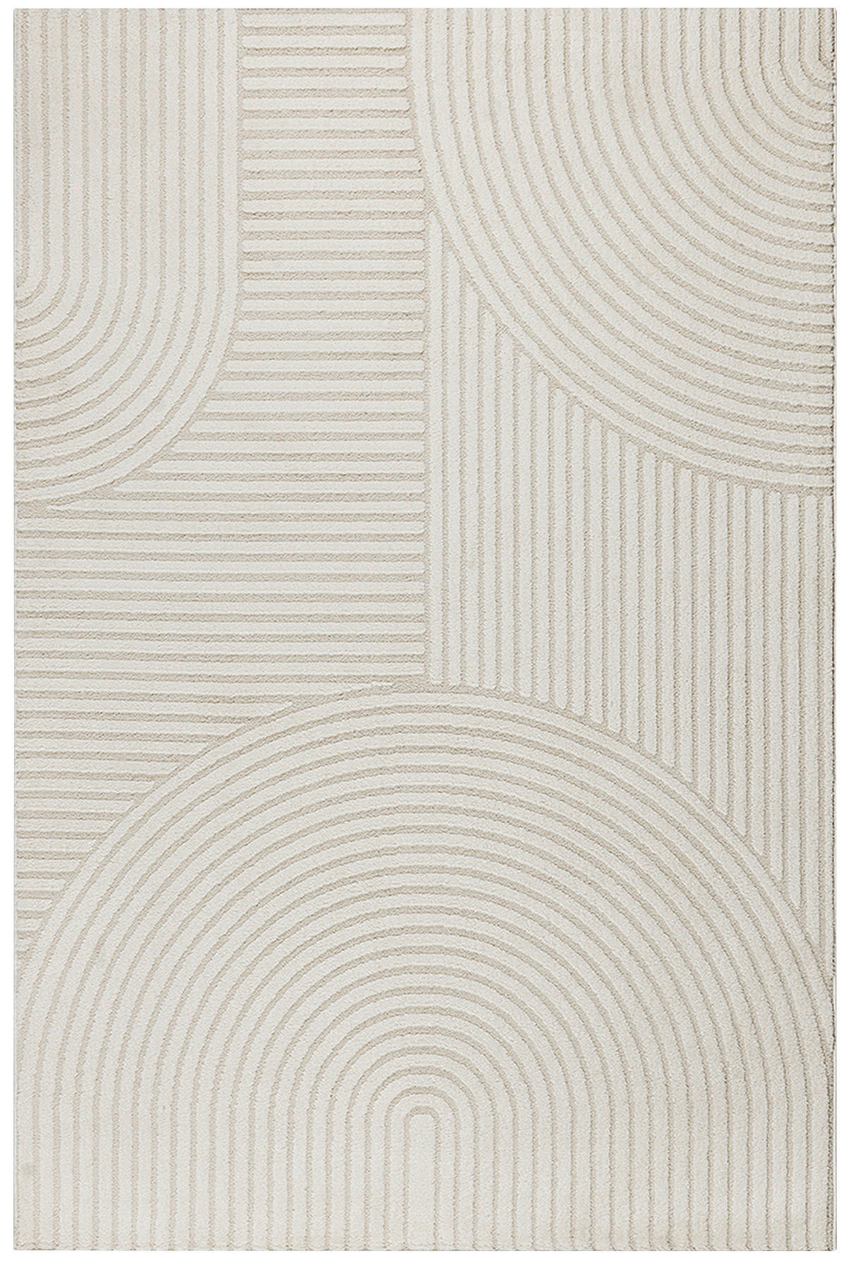 WEBTEPPICH 160/230 cm Elio Creme, Beige  - Beige/Creme, KONVENTIONELL, Textil (160/230cm) - Novel