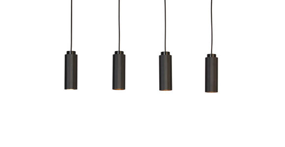 HÄNGELEUCHTE 65/9/120 cm - Schwarz, Trend, Metall (65/9/120cm) - Novel