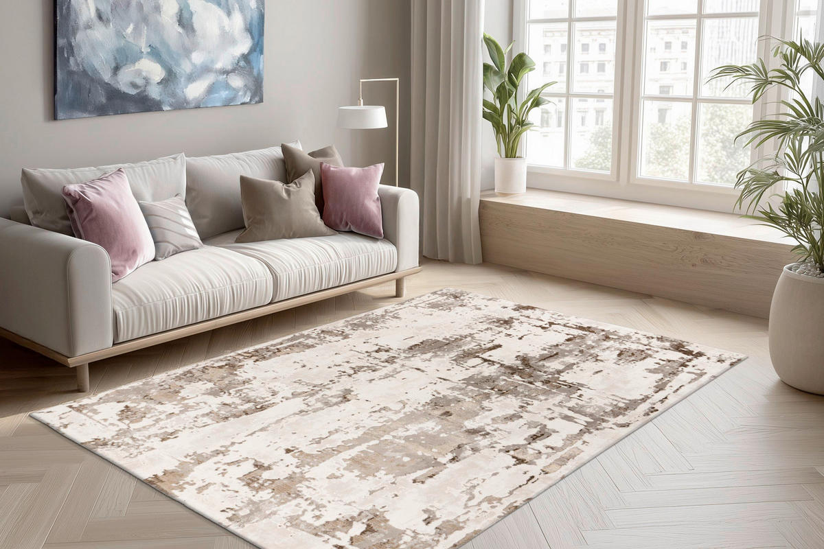 WEBTEPPICH 120/170 cm Tropez Beige  - Beige, Design, Textil (120/170cm) - Pierre Cardin