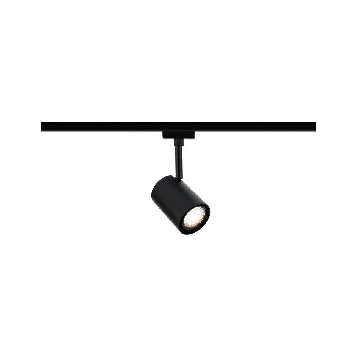 SCHIENENSYSTEM-STRAHLER - Schwarz, Basics (6,5/16,3cm) - Paulmann