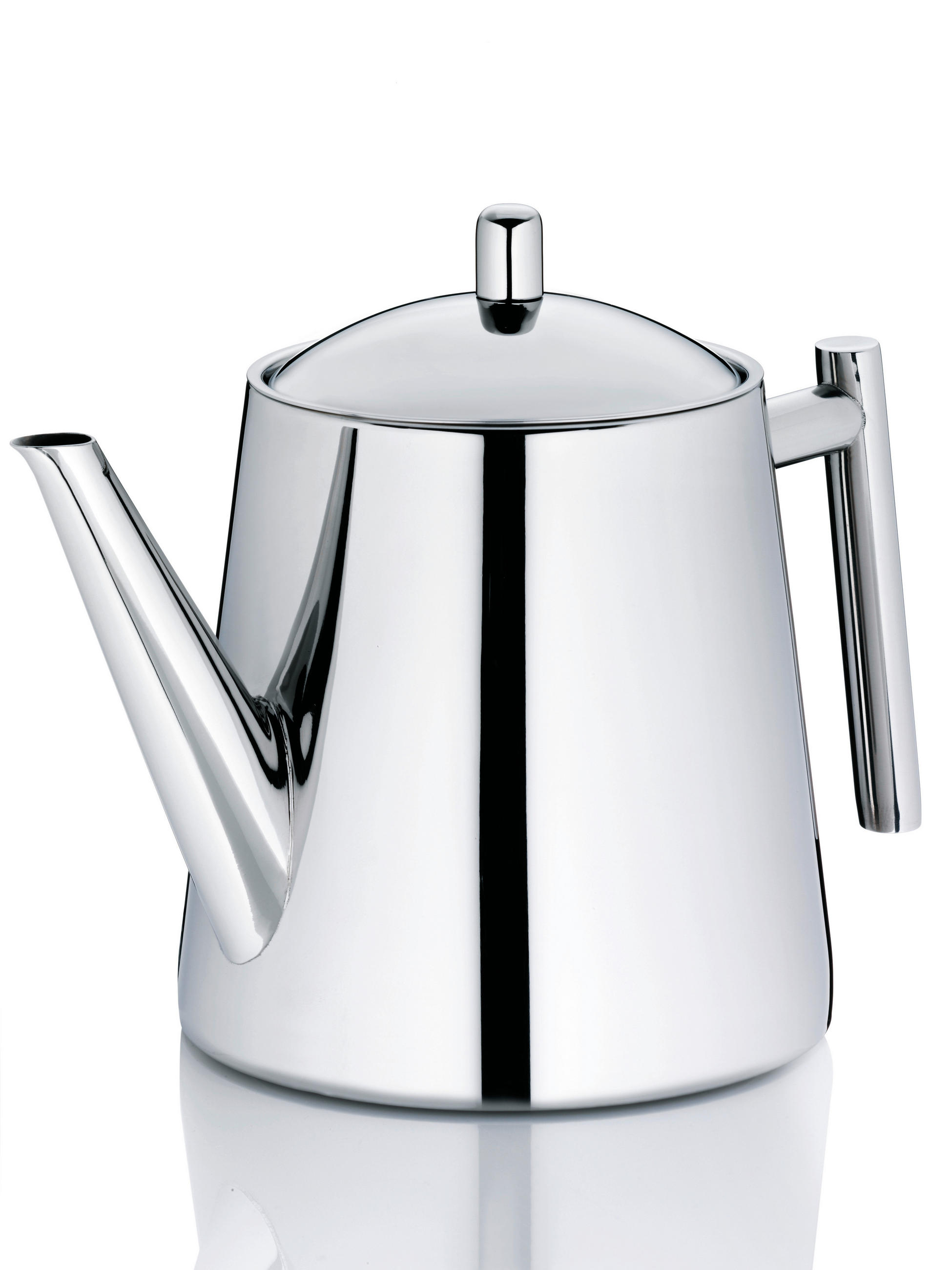 TEEKANNE Ancona  - Silberfarben, KONVENTIONELL, Metall (14/18cm) - Kela