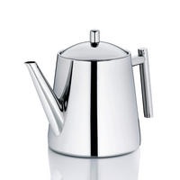TEEKANNE Ancona  - Silberfarben, KONVENTIONELL, Metall (14/18cm) - Kela