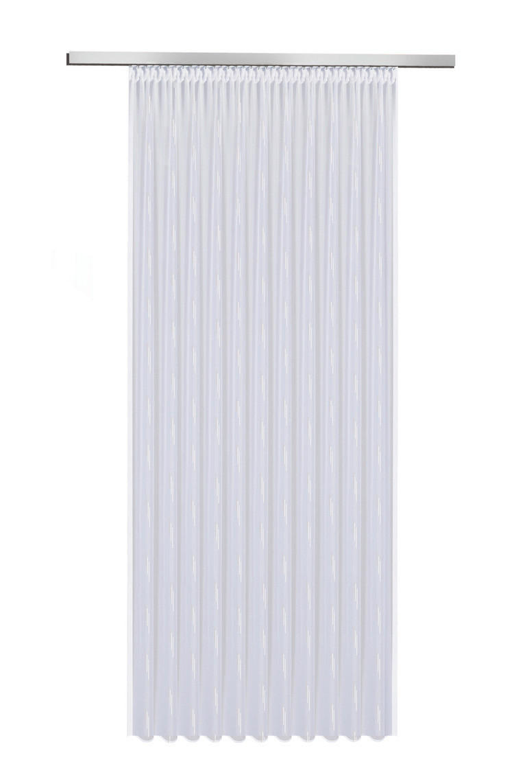 FERTIGSTORE  transparent  300/245 cm   - Beige, Basics, Textil (300/245cm)