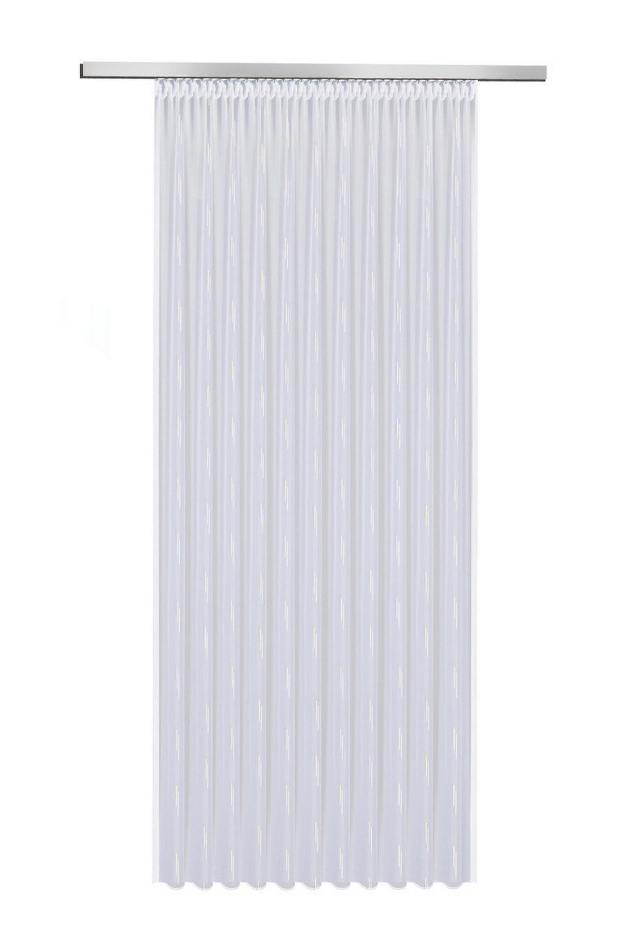 FERTIGSTORE  transparent  300/245 cm   - Beige, Basics, Textil (300/245cm)