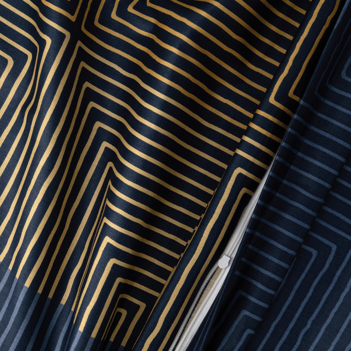 BETTWÄSCHE Satin 140/200 cm  - Dunkelblau, Trend, Textil (140/200cm) - Florella