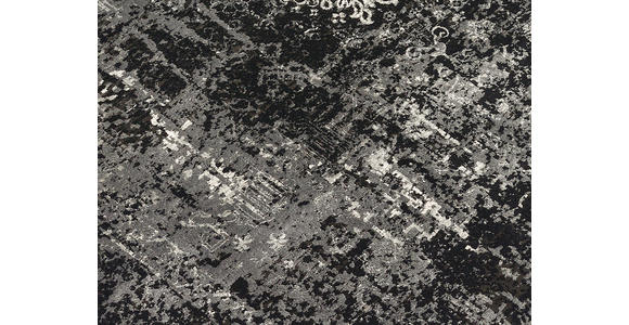 LÄUFER 80/200 cm Calais Grau, Schwarz  - Schwarz/Grau, Design, Textil (80/200cm) - Dieter Knoll