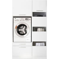 TECHNICKÁ MÍSTNOST, 117,4/200/67,6 cm - bílá, Konvenční, kompozitní dřevo (117,4/200/67,6cm) - Respekta