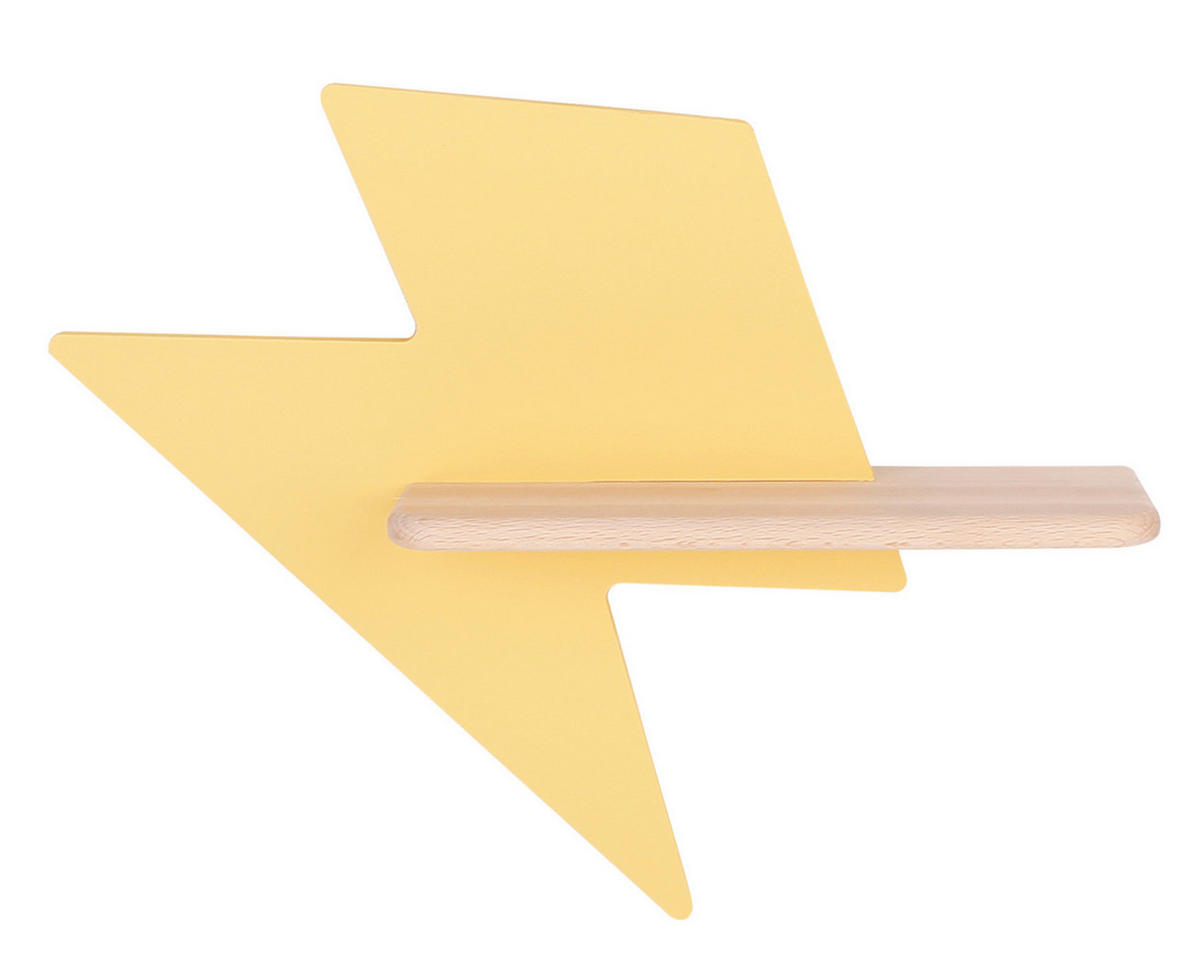 KINDERWANDLEUCHTE 40/12/31 cm   - Gelb, Basics, Holz/Holzwerkstoff (40/12/31cm)