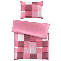 OBOUSTRANNÉ POVLEČENÍ, satén, pink, 140/200 cm - pink, Design, textil (140/200cm) - Bio:Vio