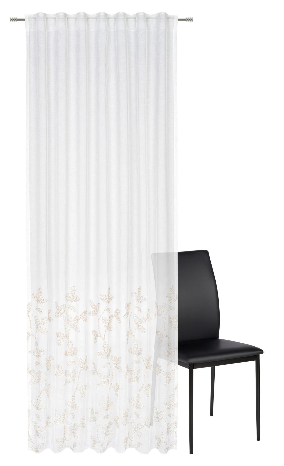 GOTOVA ZAVJESA prirodne boje, bež  140/280 cm  - prirodne boje/bež, Konvencionalno, tekstil (140/280cm) - Esposa