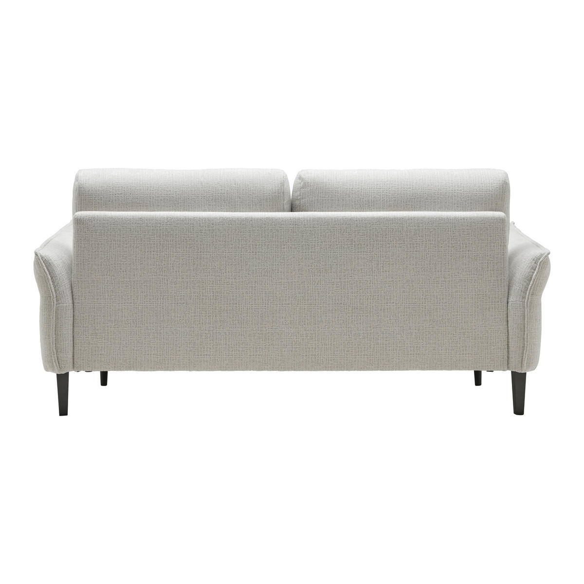 3-SITS SOFFA i vävt tyg cremefärgad  - svart/cremefärgad, Modern, trä/textil (183/85/92cm) - MID.YOU