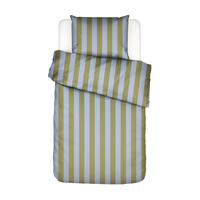 BETTWÄSCHE 2-teilig Minte Satin 155/220 cm  - Hellgrün/Hellblau, KONVENTIONELL, Textil (155/220cm) - Essenza