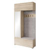 GARDEROBE  in 115/231,9/37,5 cm  - Sonoma Eiche, Design, Holzwerkstoff (115/231,9/37,5cm) - Livetastic
