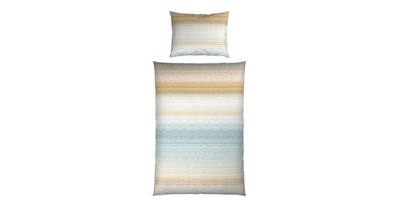 WENDEBETTWÄSCHE Satin 140/200 cm  - Grau, Textil (140/200cm) - Esposa