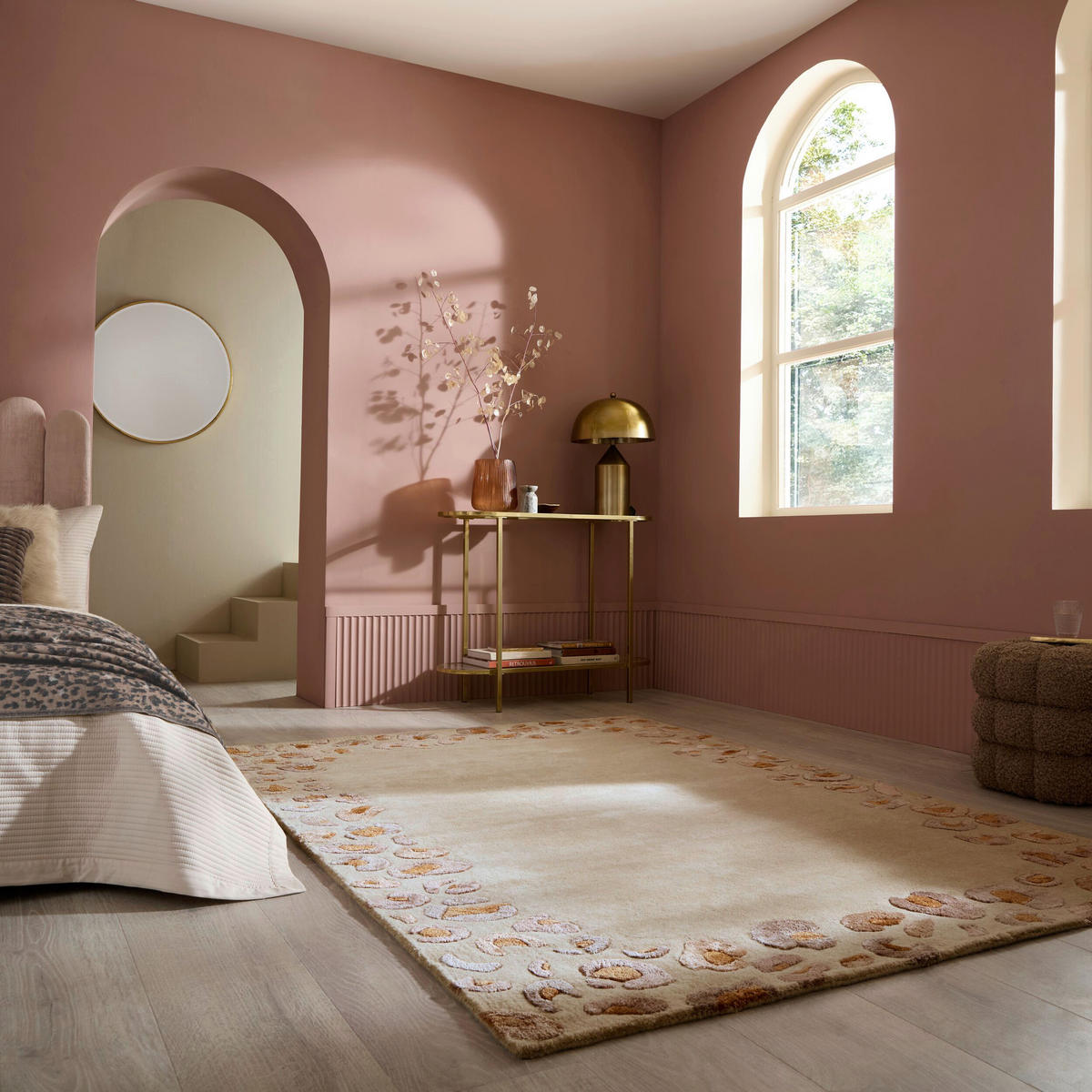RUČNE TKANÝ KOBEREC, 140/200 cm prírodná farba - prírodná farba, Basics, textil (140/200cm) - Flair Rugs
