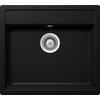 SPÜLE MONO N-100-A / MONN100APUR  - Schwarz, Basics, Stein (57/51cm) - Schock