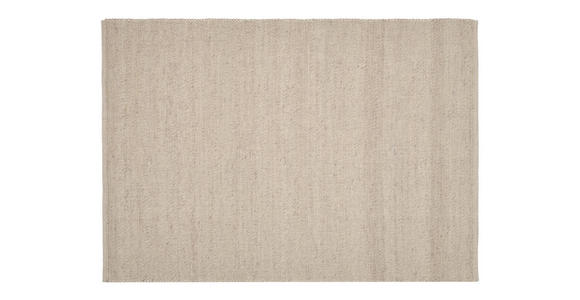 HANDWEBTEPPICH 70/140 cm Havre Naturfarben, Beige  - Beige/Naturfarben, Basics, Textil (70/140cm) - Linea Natura