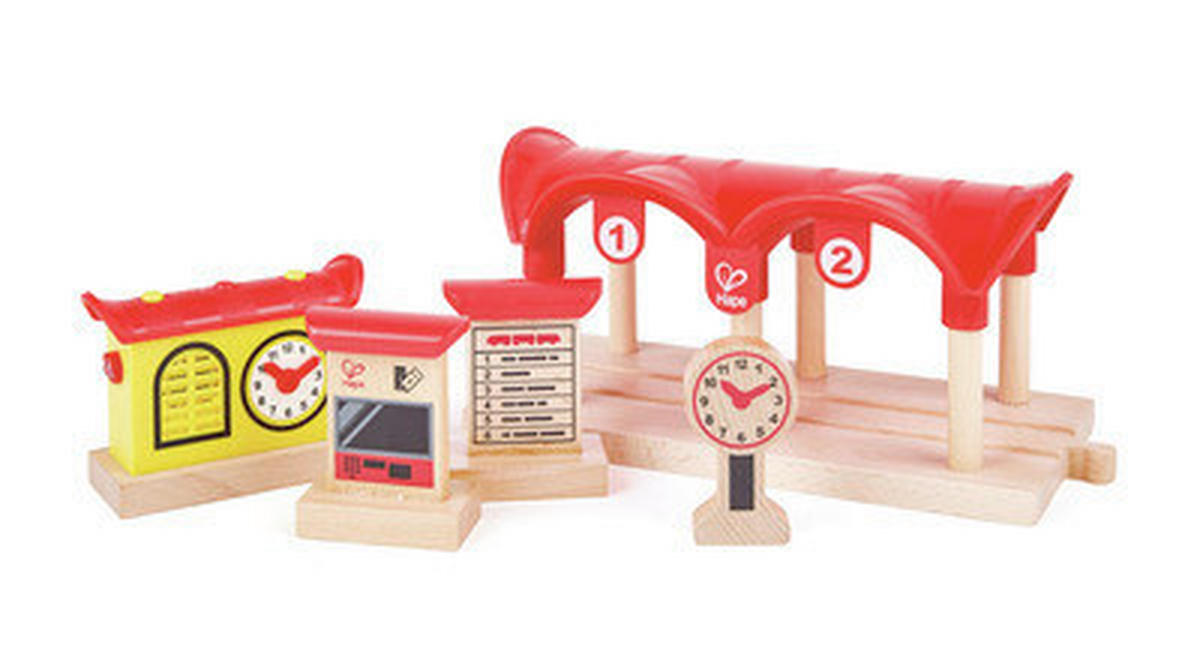 EISENBAHNZUBEHÖR - Multicolor, Basics, Holz/Kunststoff (0,90kg) - Hape