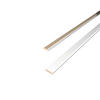 Abdeckleiste weiß - Weiß, Basics, Naturmaterialien (240/0.6/2.5cm) - Egger Holzwerkstoffe