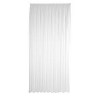 FERTIGSTORE  halbtransparent  450/145 cm   - Weiß, Basics, Textil (450/145cm)