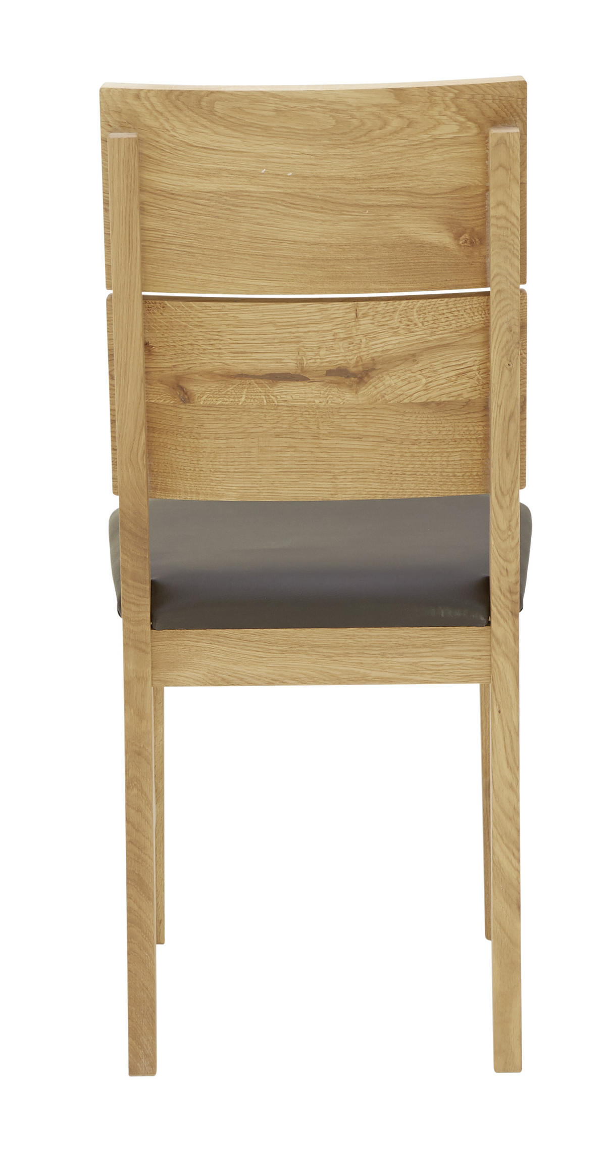 STOLICA  boje hrasta, smeđa  drvo, tekstil      - boje hrasta/smeđa, Konvencionalno, drvo/tekstil (43/94,5/50cm) - Linea Natura