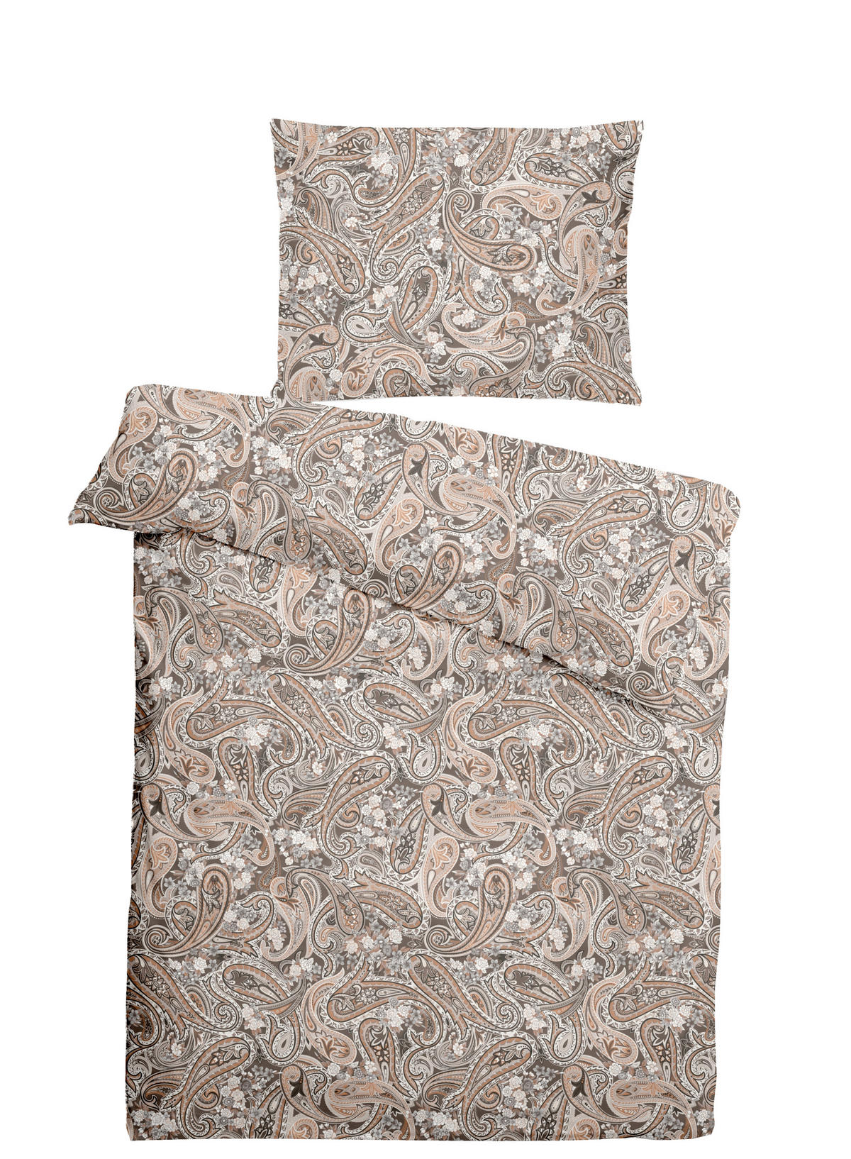 BETTWÄSCHE Herbst/Winter Kollektion 2025 Flanell 140/200 cm  - Karamell, Basics, Textil (140/200cm)