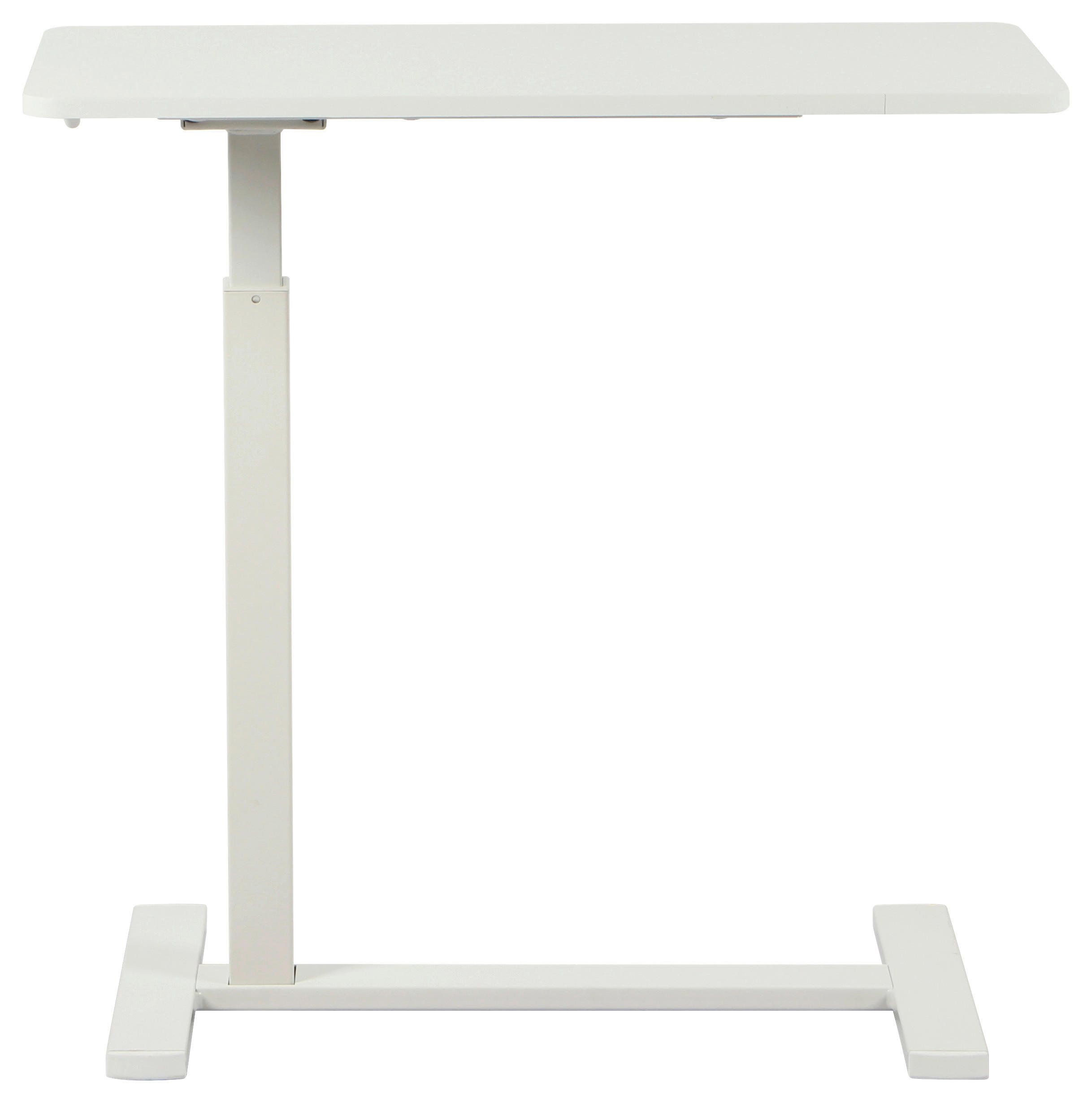 MIZA ZA PRENOSNIK kovina, leseni material bela  - bela, Konvencionalno, kovina/umetna masa (76/38/67-101cm) - Boxxx