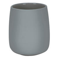 ZAHNPUTZBECHER Eclipse  - Grau, Basics, Kunststoff (8,6/10cm) - Kleine Wolke