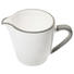 MILCHKÄNNCHEN 200 ml - Weiß/Grau, LIFESTYLE, Keramik (12/8/7,5cm) - Gmundner MILCHKÄNNCHEN 200 ml - Weiß/Grau, LIFESTYLE, Keramik (12/8/7,5cm) - Gmundner
