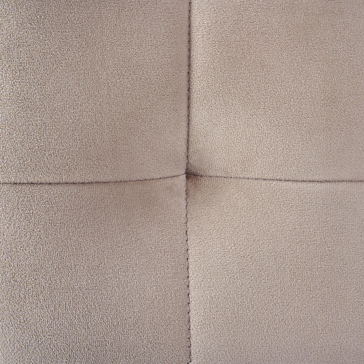 STUHL Samt Goldfarben, Taupe Pappel Sperrholz  - Taupe/Goldfarben, MODERN, Holz/Textil (49/88/57cm) - Livetastic