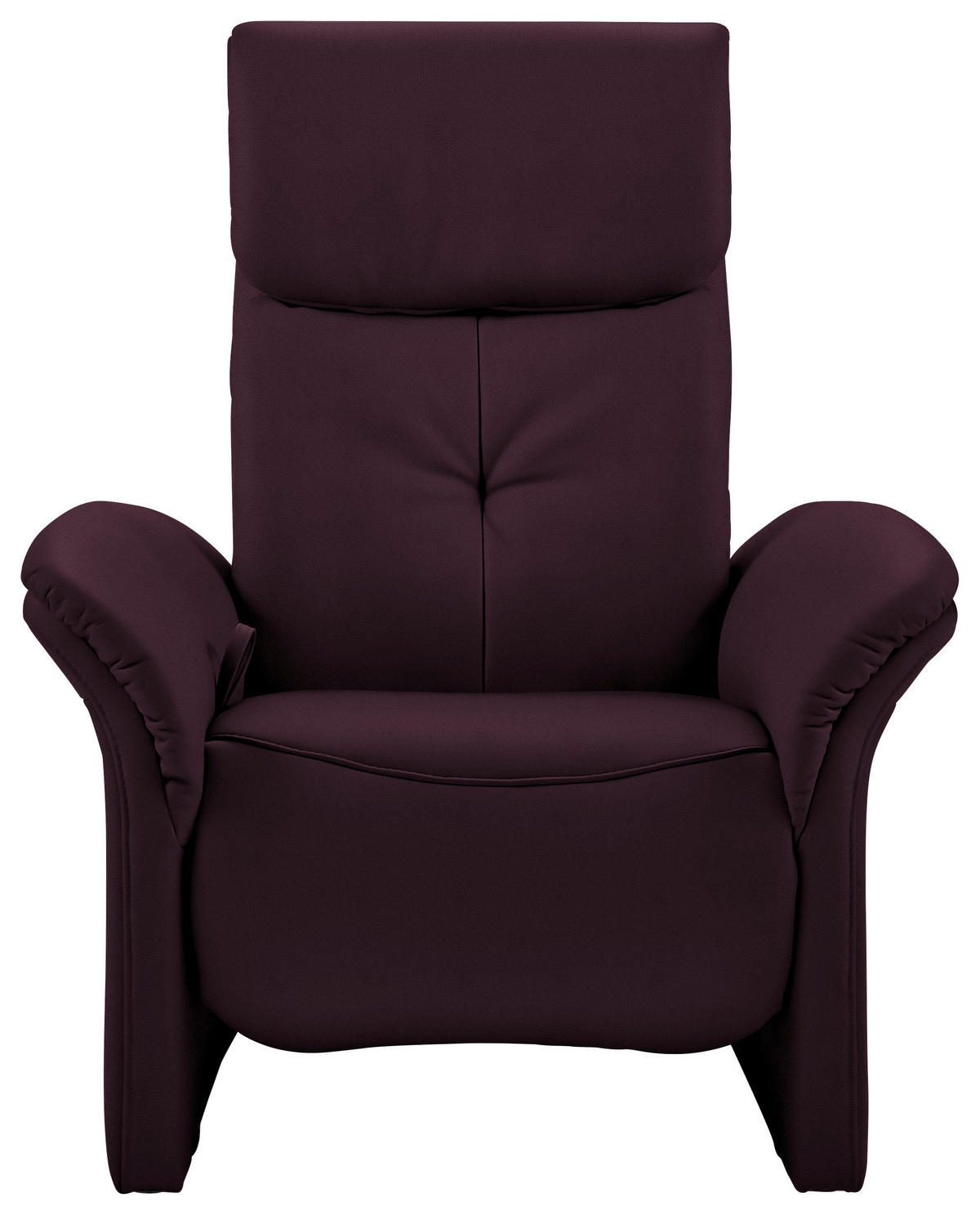 FERNSEHSESSEL  mit Relaxfunktion Echtleder Violett  - Violett/Schwarz, KONVENTIONELL, Leder/Kunststoff (88/107/91cm) - Himolla Komfortklass