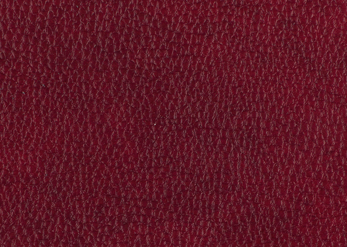 ECKSOFA in Echtleder Rot  272/340 cm  - Rot/Schwarz, Design, Leder/Metall (272/340cm) - W.Schillig