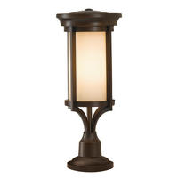 SOCKELLEUCHTE - Bronzefarben, Konventionell, Glas/Metall (19.4/60cm) - Elstead Lighting