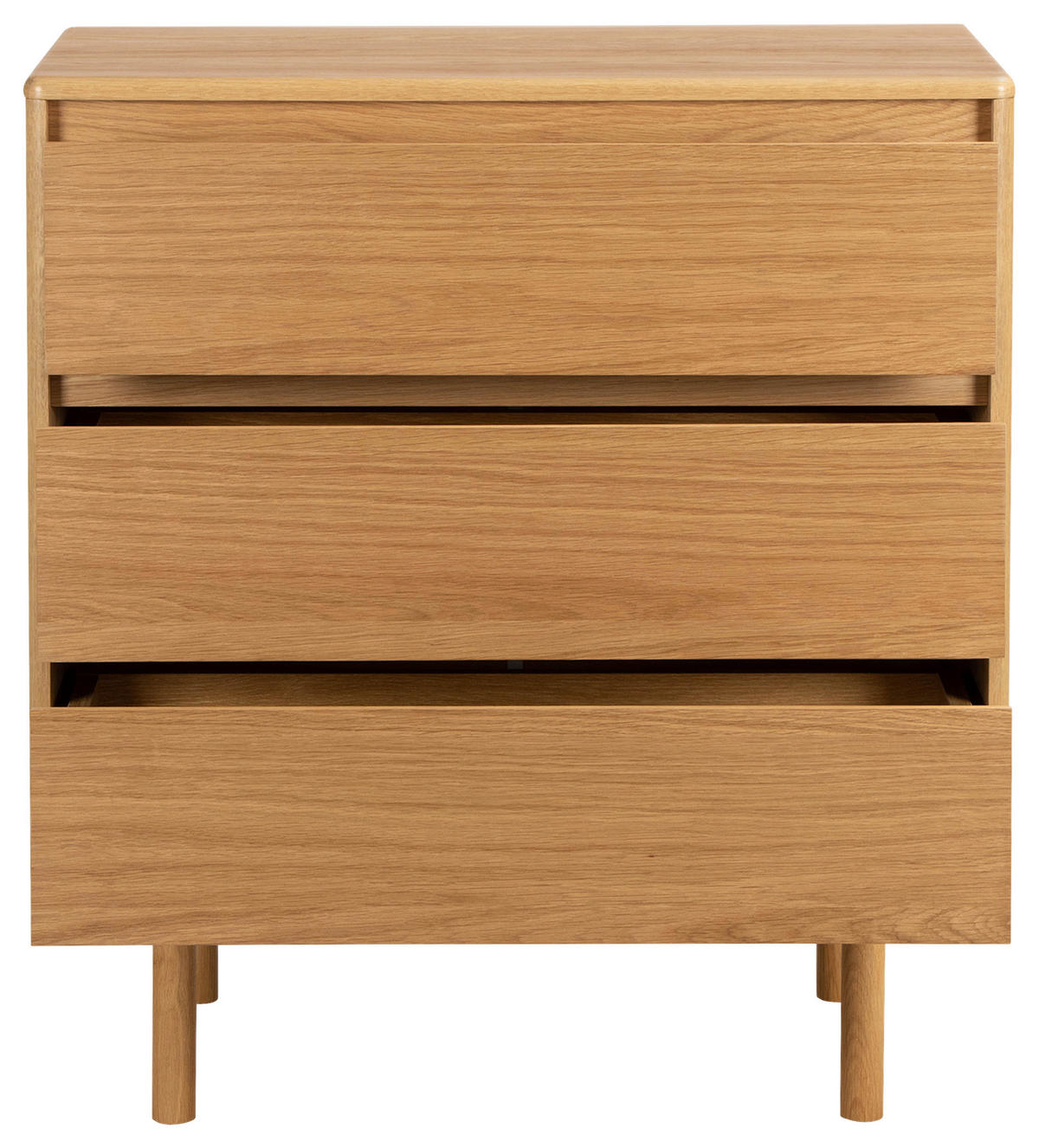 KOMMODE  in 80/85,5/40 cm  - Naturfarben, Design, Holz/Holzwerkstoff (80/85,5/40cm) - MID.YOU