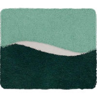 BADTEPPICH GELO Mintgrün 50/60 cm  - Mintgrün, Basics, Kunststoff/Textil (50/60cm) - Grund