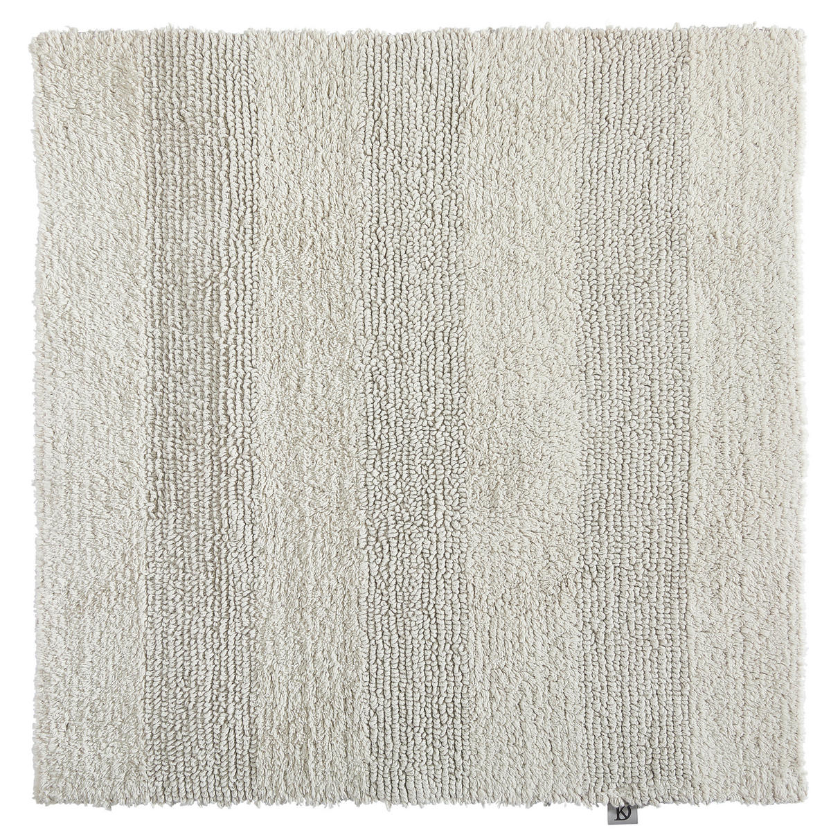 BADEMATTE Silberfarben 60/60 cm  - Silberfarben, Textil (60/60cm) - Dieter Knoll