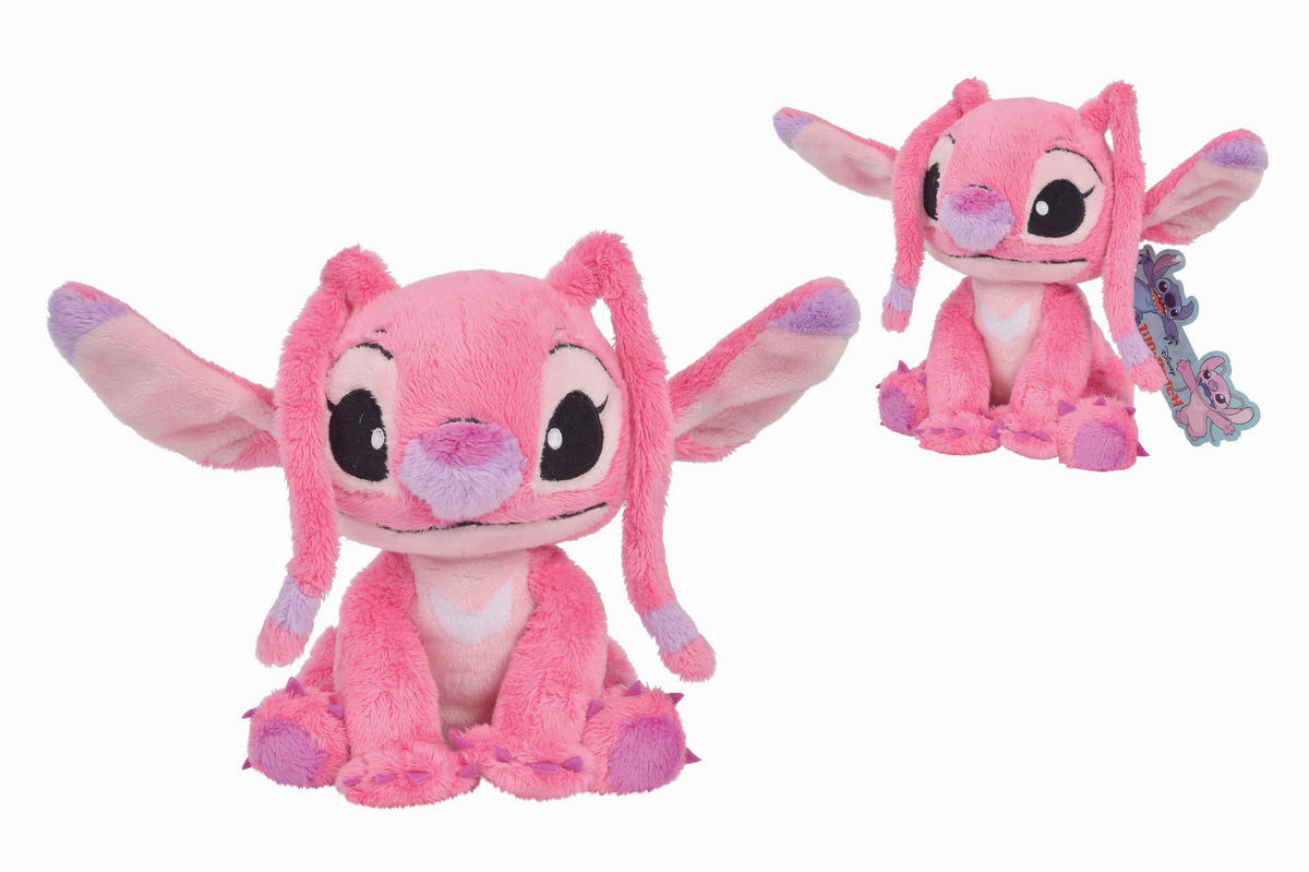 PLÜSCHTIER Lilo und Stitch  - Pink/Multicolor, Basics, Kunststoff (15/23/25cm) - Disney