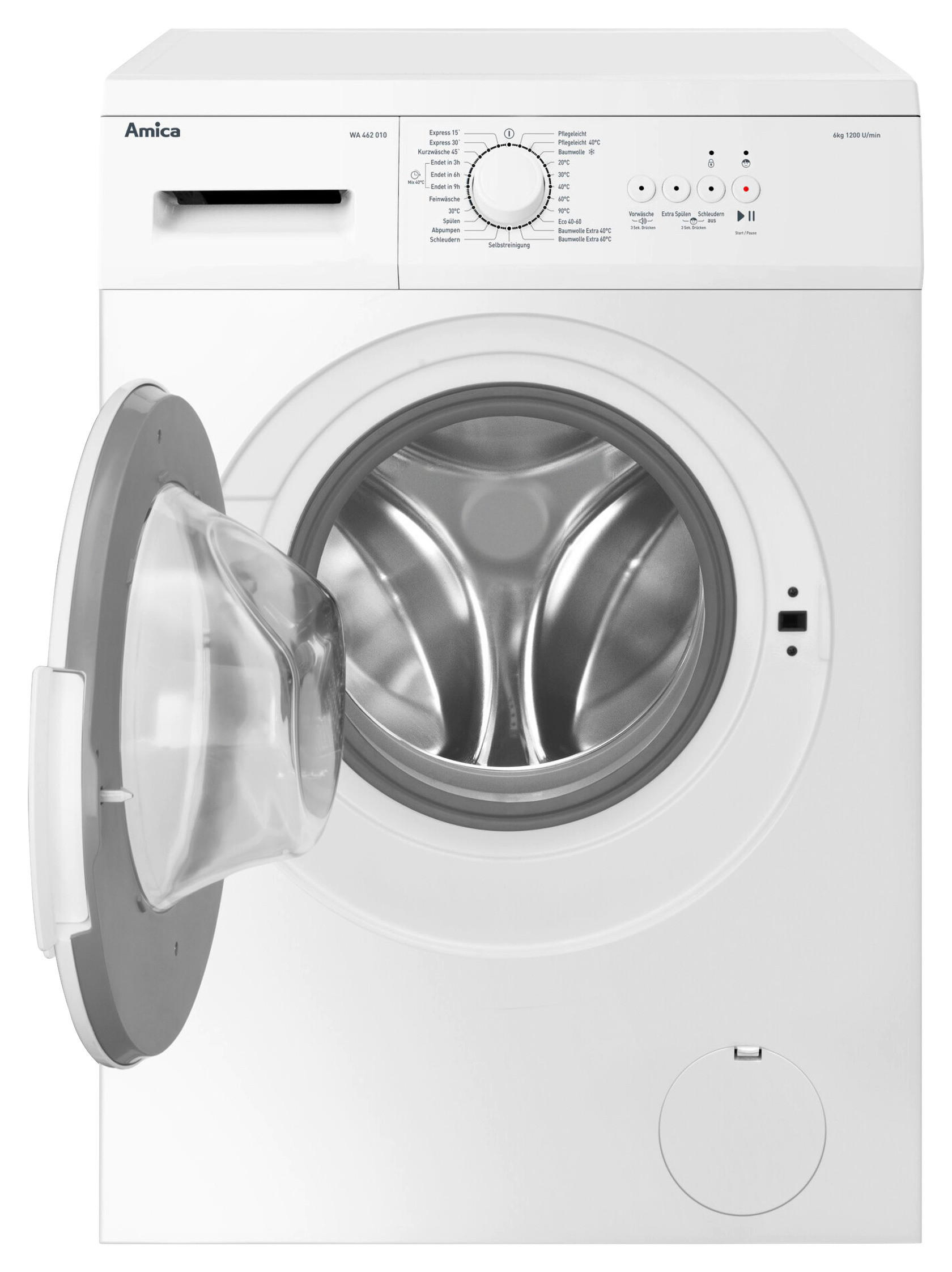 WASCHMASCHINE WA 462 010  - Weiß, Basics, Kunststoff/Metall (59,5/85,0/40,0cm) - Amica