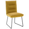 STUHL - Gelb/Schwarz, Design, Textil/Metall (49/93/59cm) - Dieter Knoll