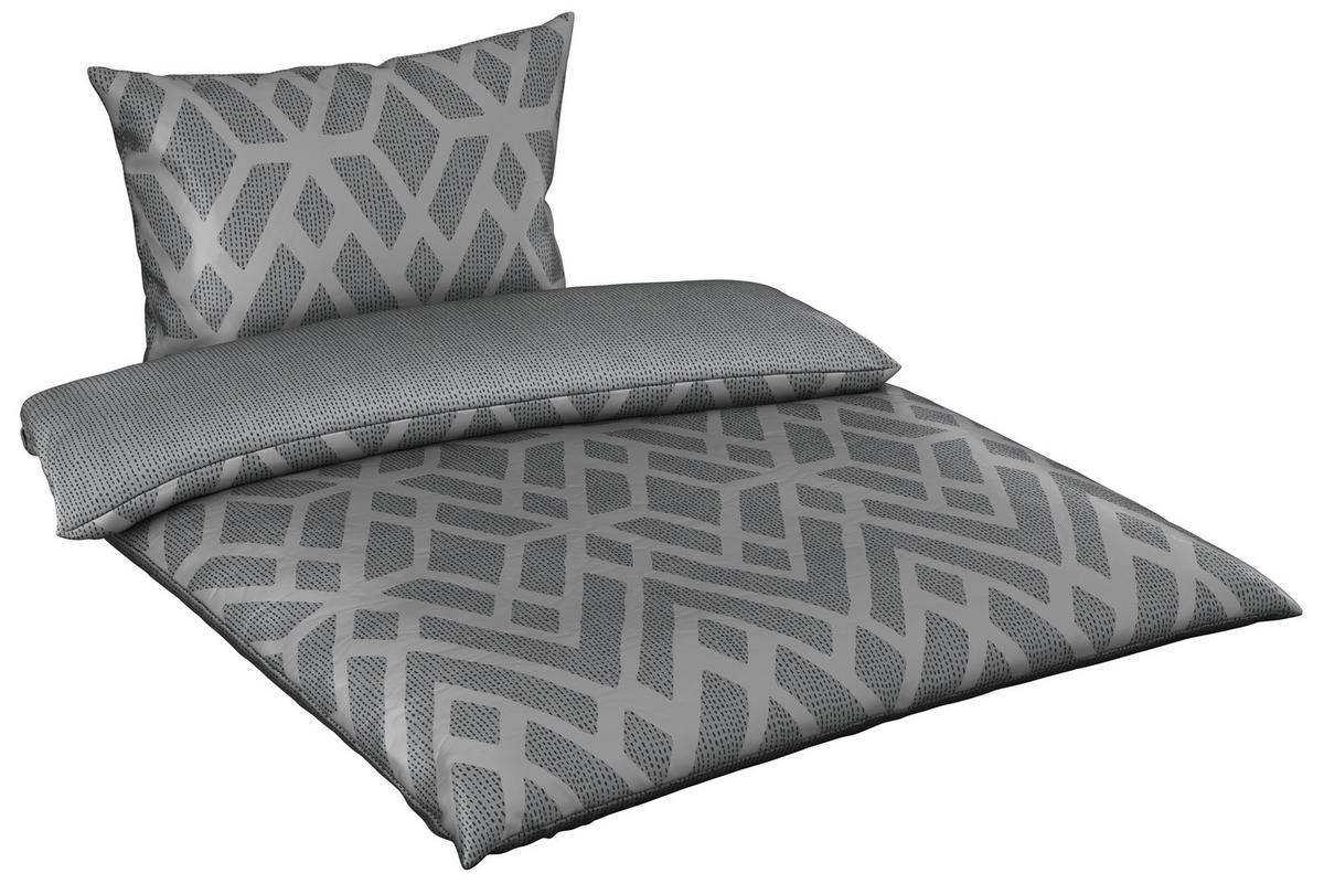 POSTELJINA SA DVA LICA SALVADOR 135/200 cm antracit  - antracit, Dizajnerski, tekstil (135/200cm) - Dieter Knoll