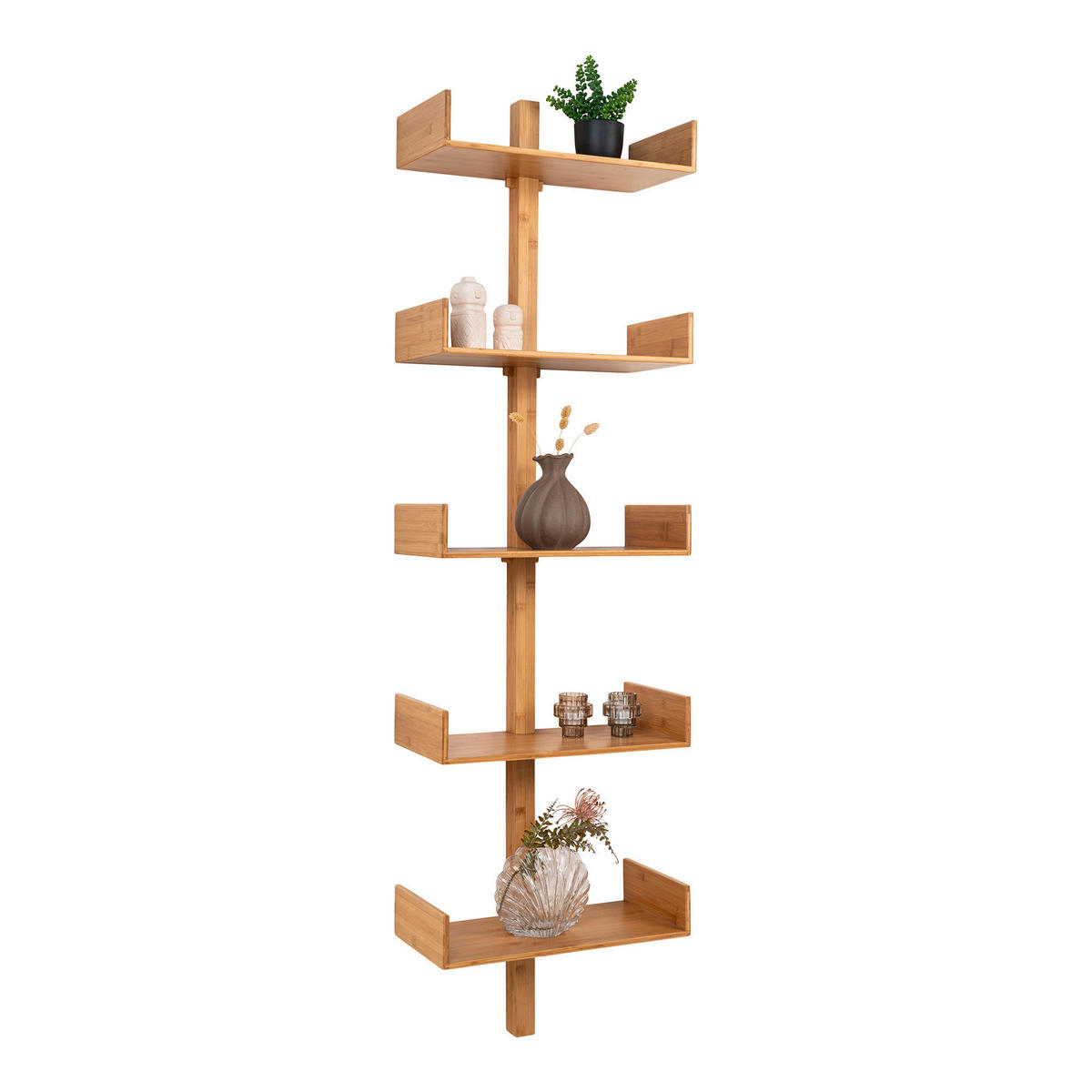 VÄGGHYLLPLAN 50/180/25 cm  - naturfärgad, Basics, trä (50/180/25cm)
