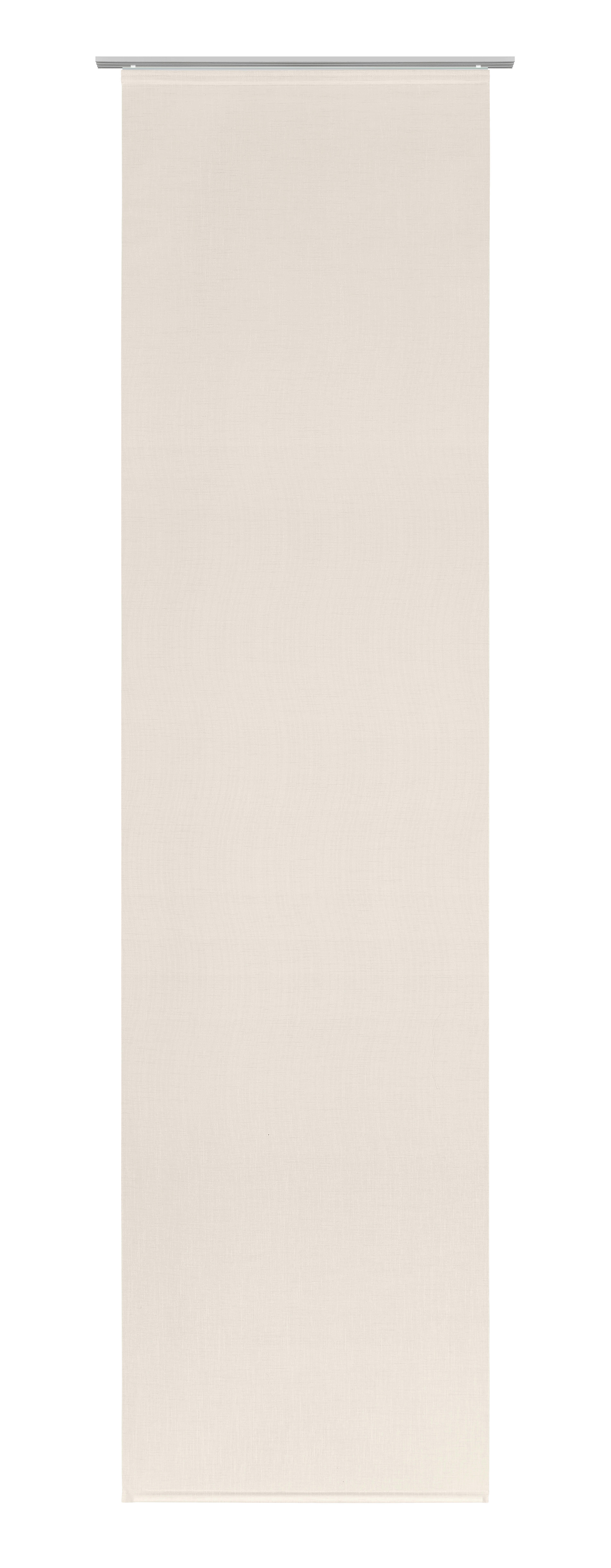 FLÄCHENVORHANG in Beige  - Beige, Design, Textil (60/255cm) - Novel