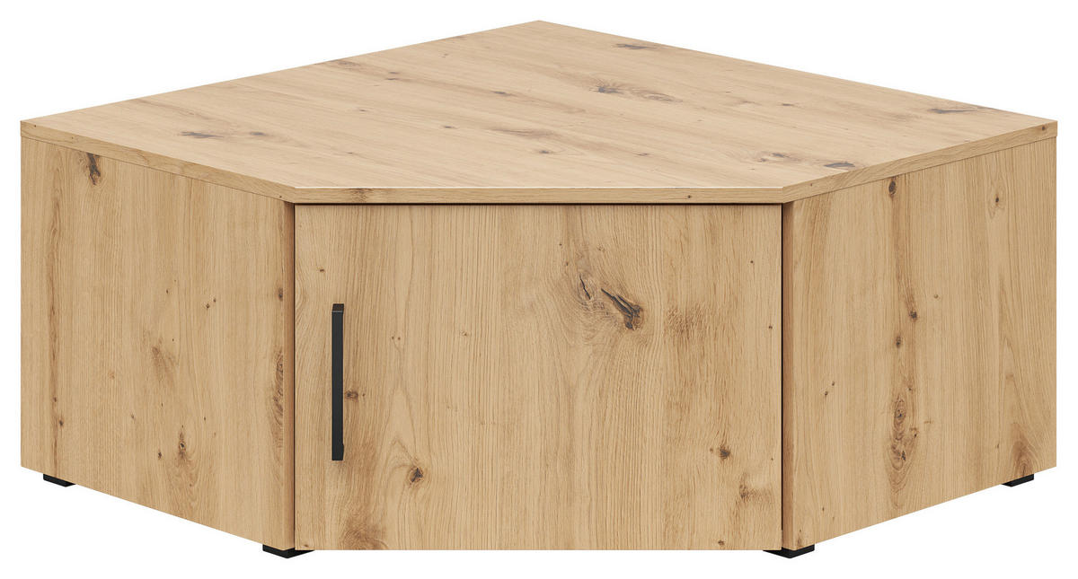 NÁSTAVEC NA SKŘÍŇ, dub artisan, 71,5/35/71,5 cm - černá/dub artisan, Moderní, kompozitní dřevo/plast (71,5/35/71,5cm) - Carryhome